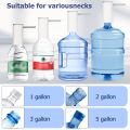 Water Bottle Dispenser, Universal Foldable Automatic Water Bottle Pump with Display, Portable Electric Drinking Water Pump.
