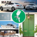 HILDA HVLP Spray Gun 1.4/1.7/2.0/2.5mm Steel Nozzle Gravity Spray Gun DIY Spray Paint Kit Home Car Paint Spray Gun Tools. 