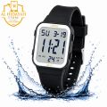 Original LASIKA Digital Watch for Men  LED Sports Watch  Water Resistant Men's Wrist Watch  Square Digital Display  Alarm  Stopwatch  Silicone Strap  For Student & Casual Watch with Box. 