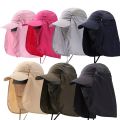 LOOGDEEL Fishing Hunting Camping Hiking Hats Outdoor Sun Protection Breathable Caps Full Head Quick-dry Fishman Headwear Unisex.