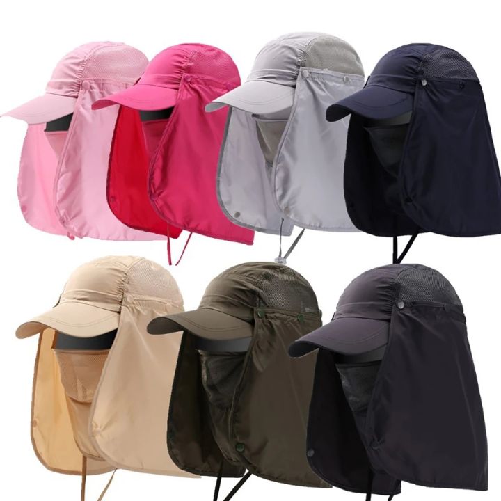 LOOGDEEL%20Fishing%20Hunting%20Camping%20Hiking%20Hats%20Outdoor%20Sun%20Protection%20Breathable%20Caps%20Full%20Head%20Quick-dry%20Fishman%20Headwear%20Unisex%20-%20Image%205