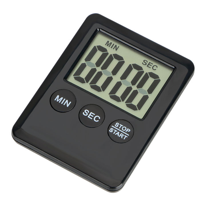 DIYWORK Square Kitchen Cooking Timer with Magnet Thin Simple Fashion ...
