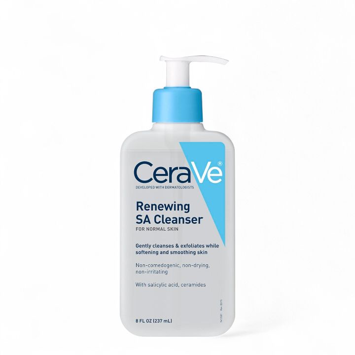 CeraVe SA Renewing Salicylic Acid Cleanser – 237ml (USA) | Exfoliating ...