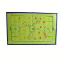 Foldable Football Tactics Board Soccer Coaching Board Magnetic Soccer Clipboard Portable Football Coaches Blackboard. 