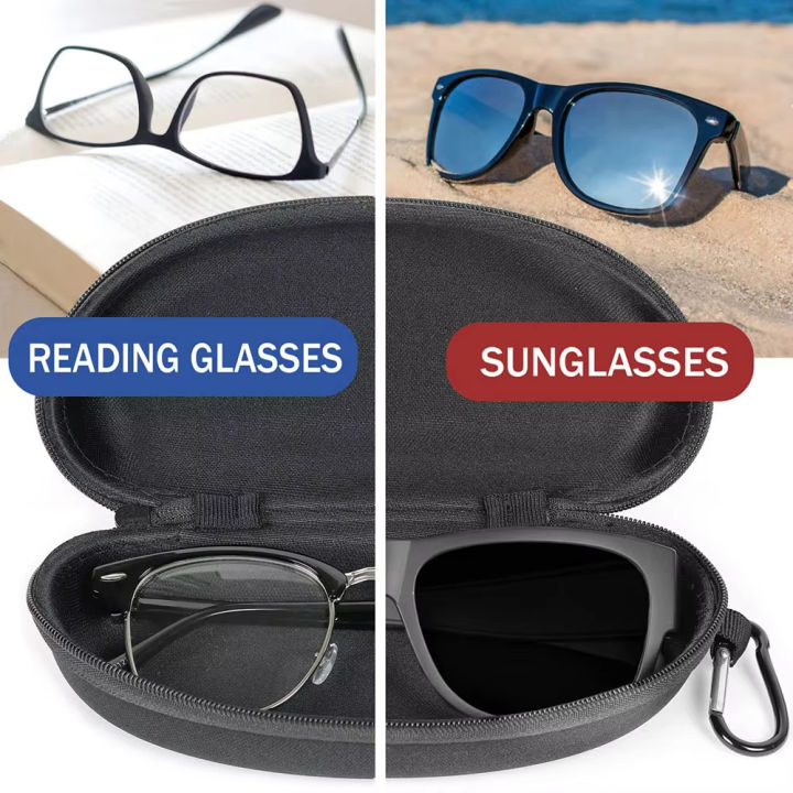 1pc%20Polarized%20Myopia%20Glasses%20Clip+1pc%20Portable%20EVA%20Glasses%20Case%20For%20Outdoor%20Sunshade%20And%20UV%20Resistant%20Sunglasses%20Glasses%20Case%20-%20Image%205