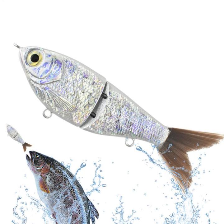 Glide Baits For Pike Salmon Trout Topwater Single-Jointed Swimbait Bass Fishing Lure