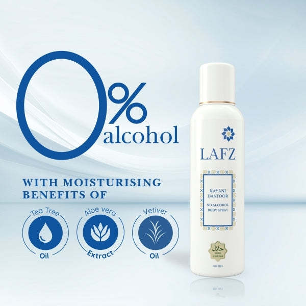 Lafz No Alcohol Perfume (150ml) - Kayani Dastoor