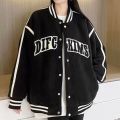 F1🚀Quick delivery Diec kins striped bomber jacket snap button. 