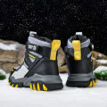 Winter Fashion High-top Sneakers for Children Warm Plush Snow Boots Child Waterproof Sneakers Boys Non-Slip Outdoor Boots 30-39. 