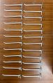 Pegboard 29” x 45” with 24 PCs 6” clips for hanging weapons tools. 
