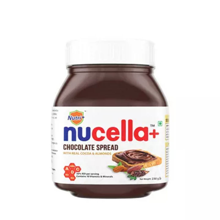 Nucella+%20Chocolate%20Spread%20Cocoa%20&%20Almonds%20230gm%20-%20Image%202
