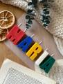 Birthday Party - Unique Letters Candles - Cake toppers - Birthday Candle - Cake Decorations - Custom candle - Baby shower Name Candles. 