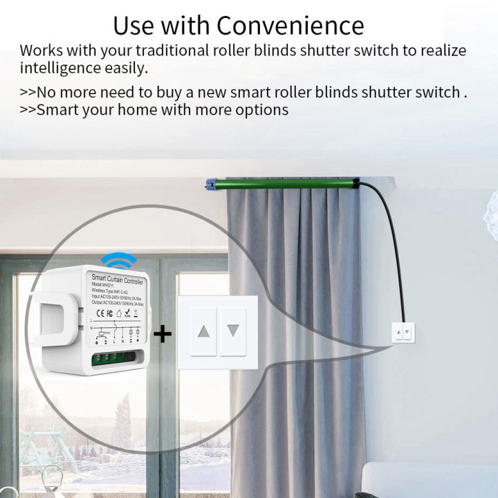 Tuya%20Smart%20ZigBee/WiFi%20Curtain%20Switch%20Module%20for%20Electric%20Roller%20Shutter%20Blind%20Motor%201/2CH%20Works%20Alexa%20Hey%20%20-%20Image%204