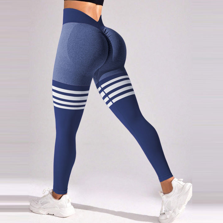 Women%20V%20Back%20Leggings%20Exercise%20Gym%20Fitness%20Athletic%20Workout%20Elastic%20Leggins%20High%20Waist%20Scrunch%20Yoga%20Pants%20Sports%20Tights%20S-XL%20-%20Image%205