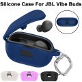 Silicone Protective Case Protective Shockproof Earphone Cover Headphone Accessories Anti-Scratch Protector for JBL Vibe Buds. 