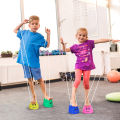 Children Sports Fitness Toys Skip Ball Stilts Frog Jump Group Games Activities Balance Training Indoors Outdoors Kids s TMZ. 