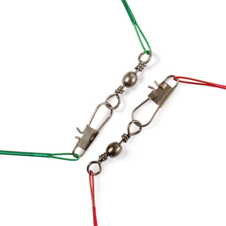 20pcs%20Anti%20Bite%20Steel%20Fishing%20Line%20Steel%20Wire%20Leader%20with%20Swivel%20Fishing%20Accessory%20Lead%20Core%20Connect%20Lure%20Fishing%20Wire%2015-30cm%20-%20Image%203