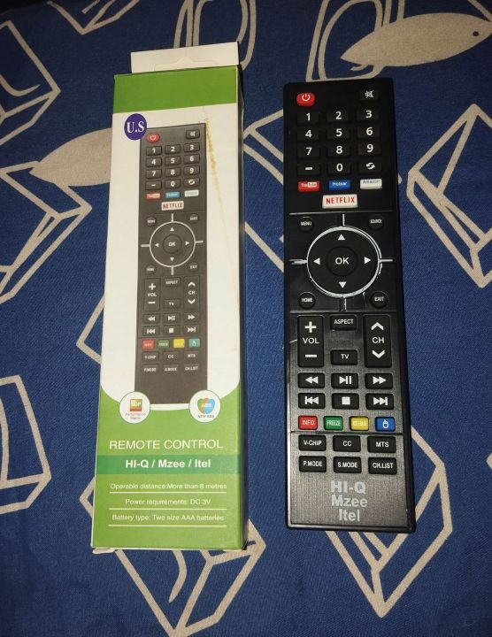 Remote Control for Hi-Q/Mzee/Itel | Daraz.pk