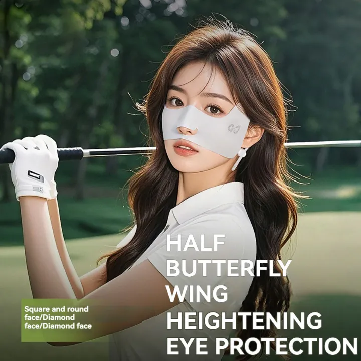 GETINFIT%201Pcs%20New%20Ice%20Silk%20Sun%20Protection%20Mask%20Outdoor%20UV-protective%20Sunshade%20Golf%20Baseball%20Tennis%20Breathable%20Mask%20Hanging%20Ears%20-%20Image%202