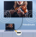 DisplayPort to HDMI Cable 4K/1080P 60Hz Display-Port to HDMI HDTV Monitor Adapter cable DP to HDMI 2.0/HDMI 1.4/HDMI 1.3 DP HDMI. 
