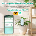 Zigbee Soil Moisture Detector Luminance Temperature Humidity Meter Smart Soil Tester Moisture Sensor Remote Monitor For Tuya Z2M. 