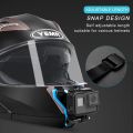 Motorcycle Helmet Chin Mount – Versatile Phone & Camera Holder for GoPro, DJI, & Action Cameras. 