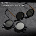 Cycling Glasses 9-level ND2-400 Adjustable Dimming Sunglasses Men Women Sun Glasses Anti UV Polarized Shades ND Filter.