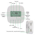 With Solar Panel WiFi Tuya Micro-drip Irrigation Controller Intelligent Automatic Water Timer Digital Watering Irrigation Timer. 