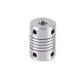 D19xL25 Aluminium Flexible Jaw Shaft Coupling 5 8 6.35mm 8mm 10mm CNC Stepper Motor Coupler Encoders Engraving Machine. 