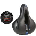 Hollow Breathable Bicycle Saddle Men Women MTB Road Bike Saddle Shock Absorbing Comfortable Big Butt Bike Seat Safety Warning. 