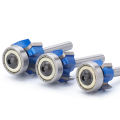 CMCP 1pc 6mm Shank Corner Round Router Bit R1 R2 R3 Trimming e Edge 4 Teeth Woodworking Milling Cutter.