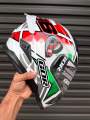 GDR Full Face Helmet FF863 Pro White. 