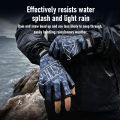 Kingdom Winter Fishing Gloves L XL XXL Outdoor 3-Finger Cut Men'S And Women'S Non-Slip Cycling Running Sports Fishing Apparel.