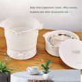 Multi Portable Foldable Pot for Travel Baby Milk Warmer Kettle Electric Cook Hot Pot Water Boiler Porridge Pot for Baby. 