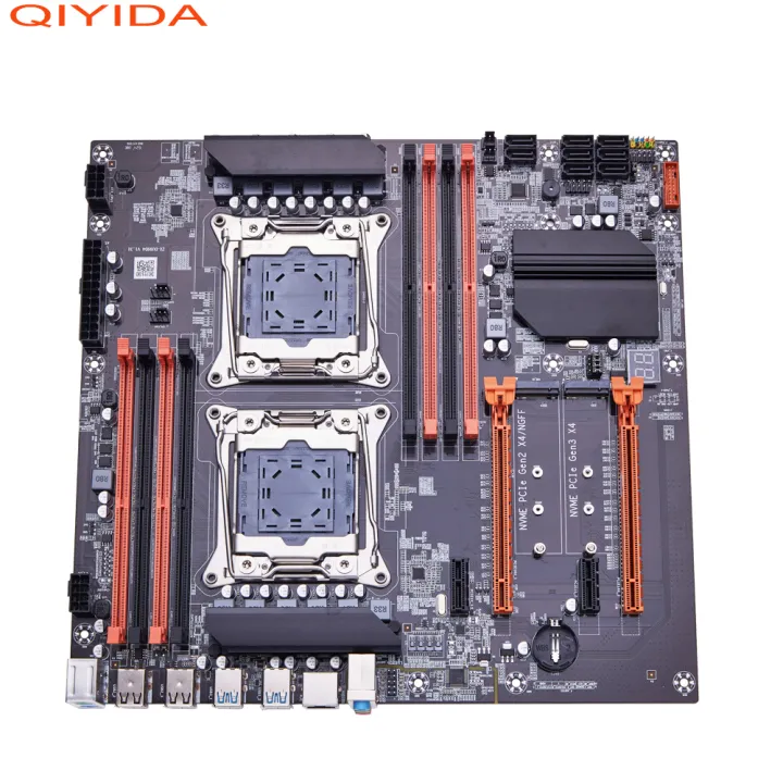 QIYIDA%20X99%20Motherboard%20Dual%20X99%20C612%20Chip%20Supports%20LGA%202011-3%20CPU%20DDR4%20RAM%20NVME%20NGFF%20M.2%20USB3.0%20SATA3.0%20PCI16X%20-%20Image%202