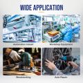 6mm Od 60Pcs Push-In Air Hose Fitting Kit, Quick Connect Pneumatic Fittings Suitable for Air Hoses (T-Fittings, Straight Fittings, Elbow Fittings, Splitter Plugs). 