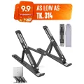 Laptop Stand Creative Folding Storage Bracket for 10-17 inch Tablets Notebook Laptop Premium Quality Aluminum Alloy Laptop Stand. 