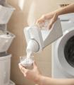 Airtight Laundry Detergent Dispenser Powder Storage Box Clear Washing Powder Liquid Container with Lids Jar.
