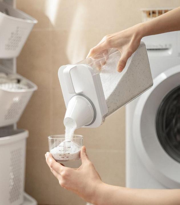 Airtight%20Laundry%20Detergent%20Dispenser%20Powder%20Storage%20Box%20Clear%20Washing%20Powder%20Liquid%20Container%20with%20Lids%20Jar%20-%20Image%203