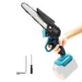 Mini Chainsaw 6 Inch Cordless Handheld Chain Saw for Wood Cutting Tree Trimming fit Makita 18v Battery (without Battery). 