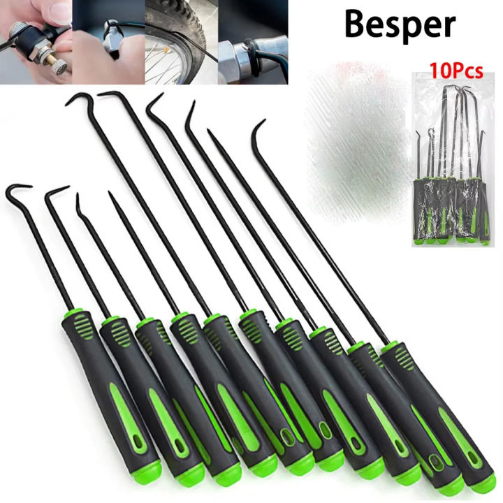 Car Auto Oil Seal O Ring Seal Gasket Pick Mini Precision Hooks Professinal Puller Remover 10 Pcs Precision Pick and Hook Set
