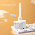 5-in-1 Computer Keyboard Cleaner Brush Kit Earphone Cleaning Pen For Headset Keyboard Cleaning Tools Cleaner Keycap Puller Kit. 