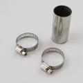 24mm Air Diesel Parking Heater Exhaust Pipe Connector Steel Gas Vent Hose With Clamps For Eberspacher Webasto. 