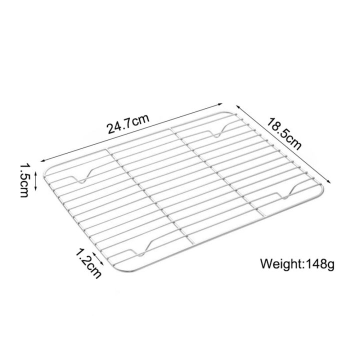 New%20Stainless%20Steel%20Cooling%20Rack%20Non-stick%20Silver%20BBQ%20Tray%20Barbecue%20Cooking%20Mesh%20Shelf%20-%20Image%207