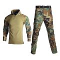 Tactical Suits Outdoor Paintball Men Clothing Uniform Waterproof Camo Shirts Cargo Pants Wear Resistant Suits. 