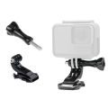 Accessories Kit Helmet Mount With J Hook Buckle Holder Base for Hero 13 12 11 10 9 8 7 SJCAM AKASO Osmo Action Cameras.
