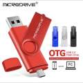 32GB microdrive pen drive (2 in 1). 