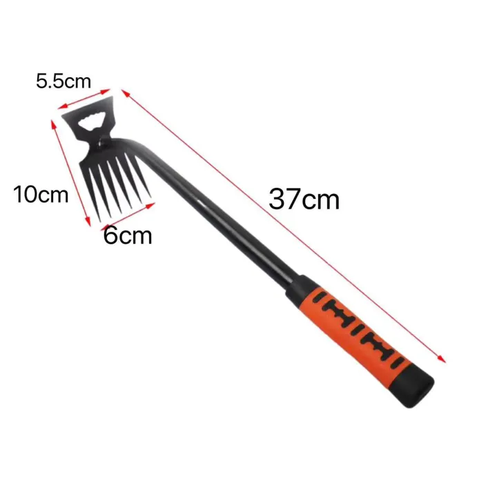 Metal%20Weed%20Cleaning%20Shovel%202%20In%201%20Garden%20Rake%20Stainless%20Steel%205/6/8/11%20Teeth%20Dual%20Headed%20Weeding%20Tool%20For%20Gardening%20Weeding%20Tool%20-%20Image%207