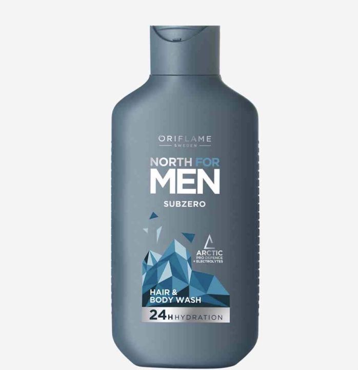 North For Men Subzero Hair & Body Wash