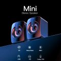A2 Computer Audio Desktop Home Subwoofer Bluetooth Small Speaker Wired USB Powered Multimedia Small Sound. 